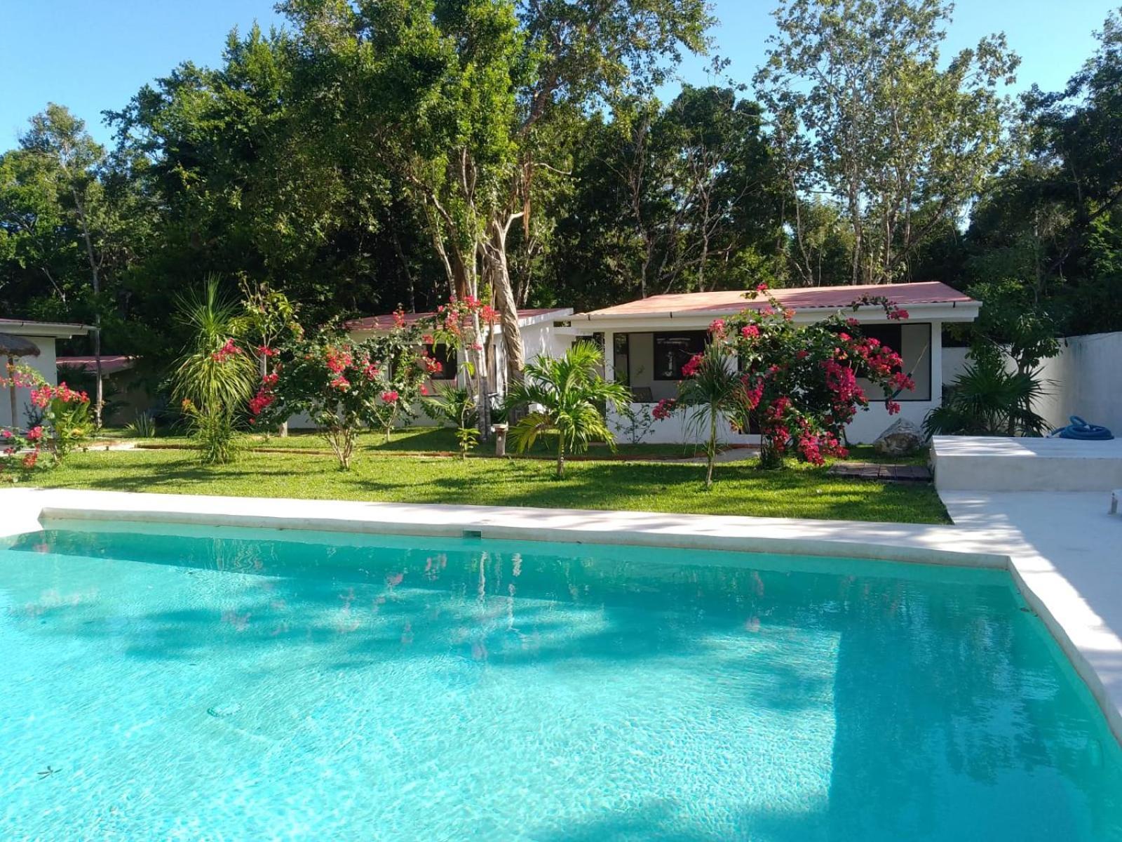 Kerubin Dorado Aparthotel Akumal Bagian luar foto